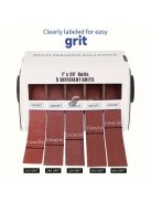 Alumínium-oxid csiszolópapír tekercs készlet adagolóval