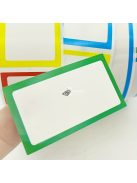 1 tekercs színes szélű matrica