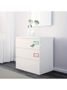 1 tekercs színes szélű matrica