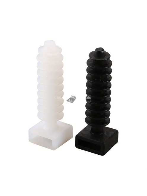 100 db műanyag kábelkötegelő, falra szerelhető kábelrendező klipek