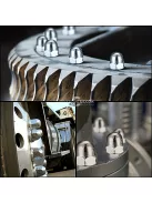 190db rozsdamentes acél integrált kupakanyák