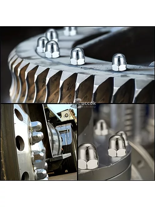 190db rozsdamentes acél integrált kupakanyák