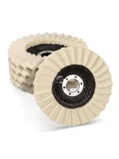   5-ös csomag 125 mm-es filc polírozó korong sarokcsiszolókhoz