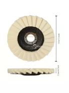 5-ös csomag 125 mm-es filc polírozó korong sarokcsiszolókhoz