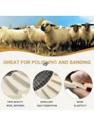 5-ös csomag 125 mm-es filc polírozó korong sarokcsiszolókhoz