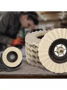 5-ös csomag 125 mm-es filc polírozó korong sarokcsiszolókhoz