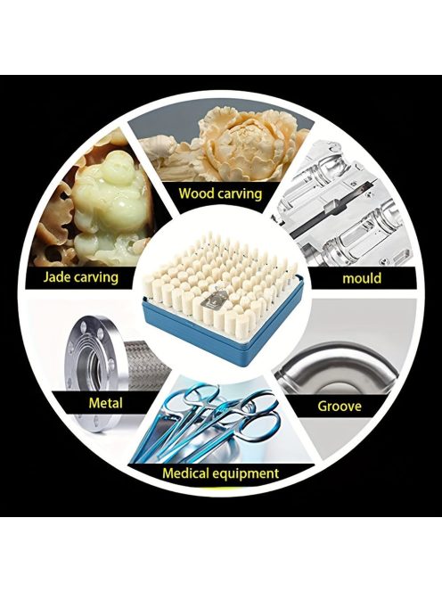 100 db-os polírozó kerékkészlet