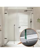 2db Vízálló zuhanyajtó alsó tömítőcsík