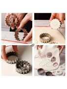 9 darabos Karácsonyi Süteményszaggató Készlet