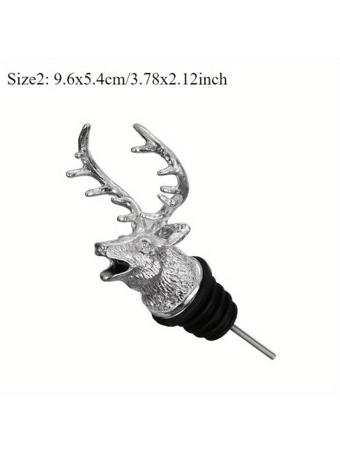 Elegáns Szarvasfej italöntő