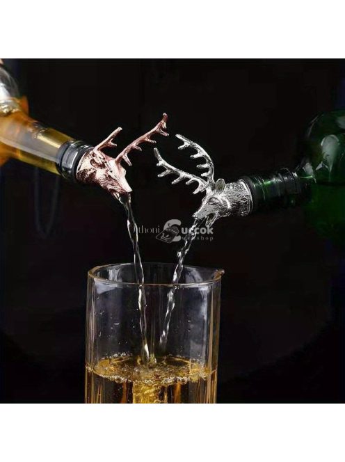 Elegáns Szarvasfej italöntő