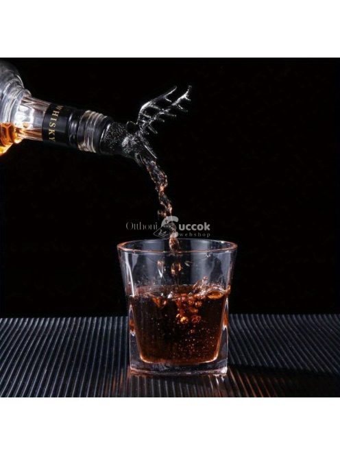 Elegáns Szarvasfej italöntő