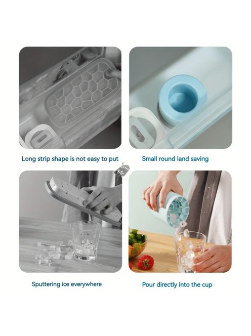 Szilikon jégkocka készítő forma