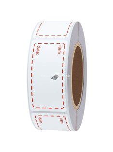 1 tekercs, Címkematrica