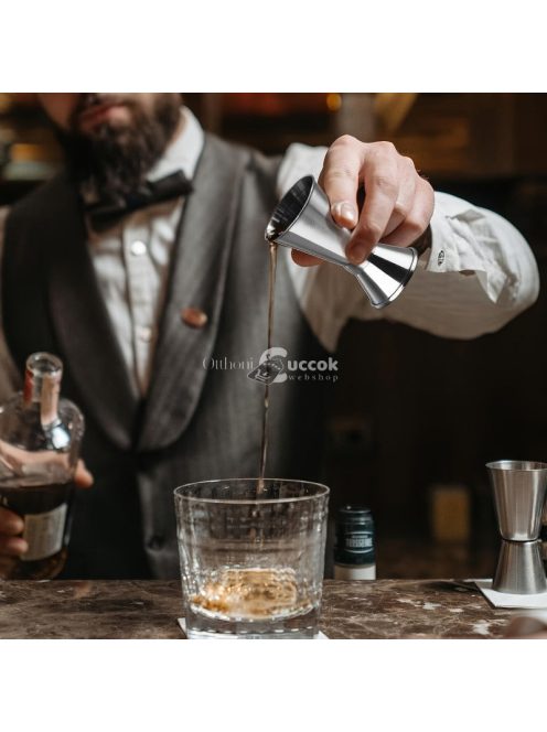 Professzionális rozsdamentes acél koktél shaker készlet (shaker és állvány nélkül)