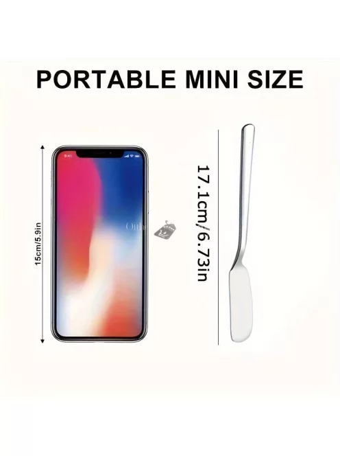 2 darabos rozsdamentes acél sajt- és vajkés készlet