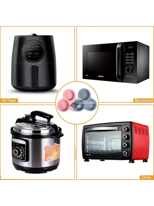 Szilikon légfrissítő sütőedény