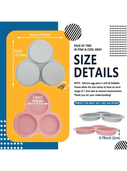 Szilikon légfrissítő sütőedény