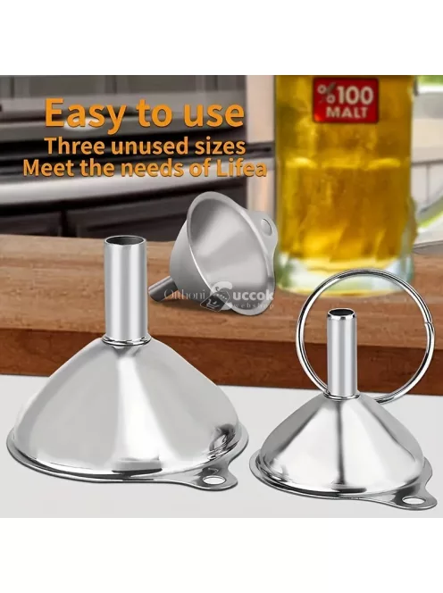 3 db többcélú tölcsérkészlet