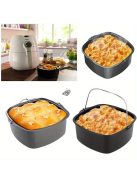 Tapadásmentes fém légkeveréses sütőedény