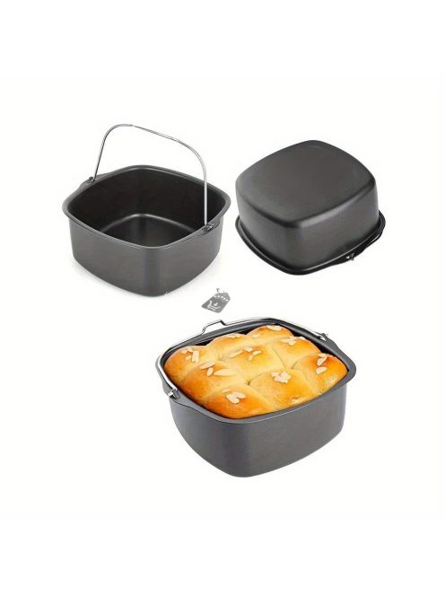 Tapadásmentes fém légkeveréses sütőedény