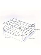 1db, légsütő állvány 4 nyárssal