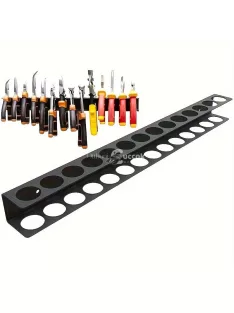   Nagy teherbírású fém falra szerelhető kés- és szerszámtartó