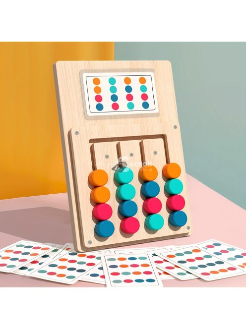 Beyton Fa Puzzle - Színes Logikai Játék