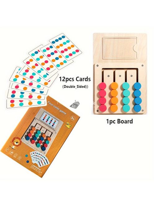 Beyton Fa Puzzle - Színes Logikai Játék