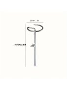 10 db-os légkeveréses sütőbe való álló nyárs