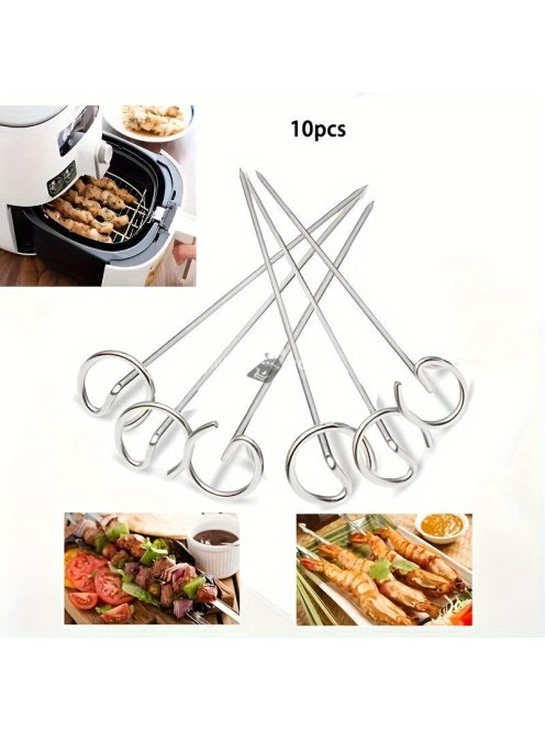 10 db-os légkeveréses sütőbe való álló nyárs