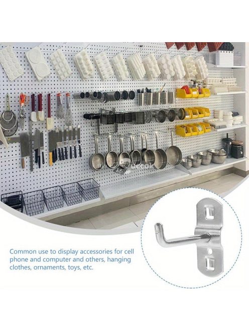 12 darabos fém lyukasztó horogkészlet