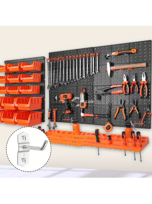 12 darabos fém lyukasztó horogkészlet