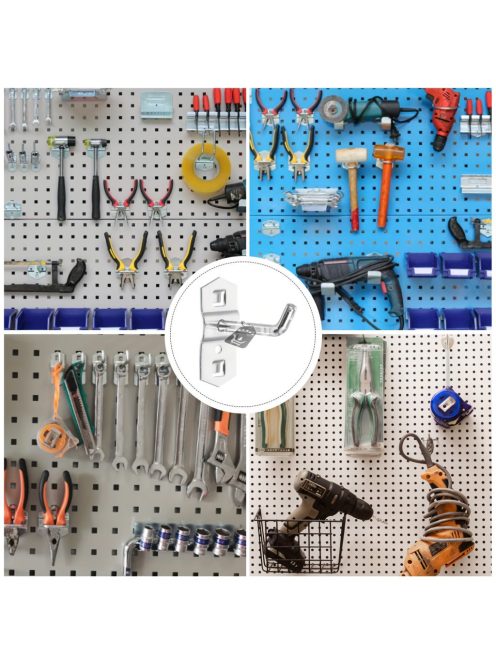 12 darabos fém lyukasztó horogkészlet