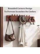 Fa Falra Szerelhető Zongora Kabátakasztó