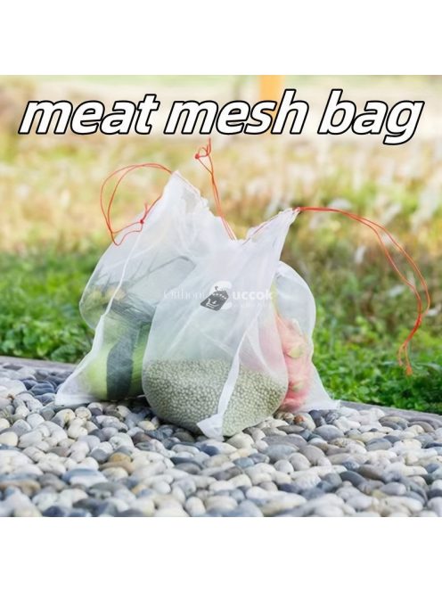 5 db-os nejlon hálós szárítózsák