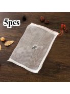 5 db-os nejlon hálós szárítózsák