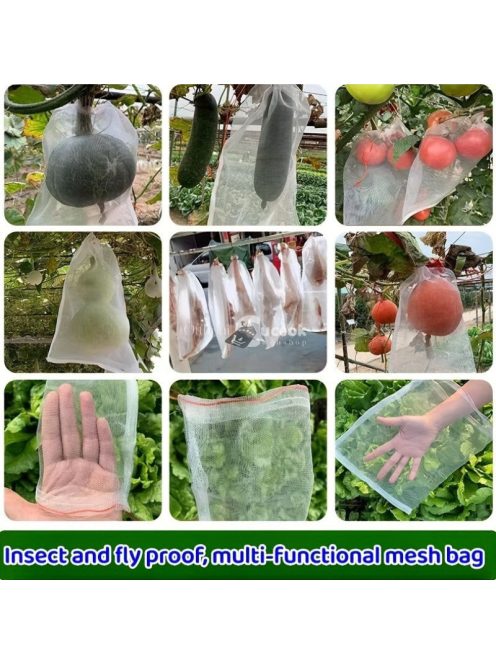 5 db-os nejlon hálós szárítózsák