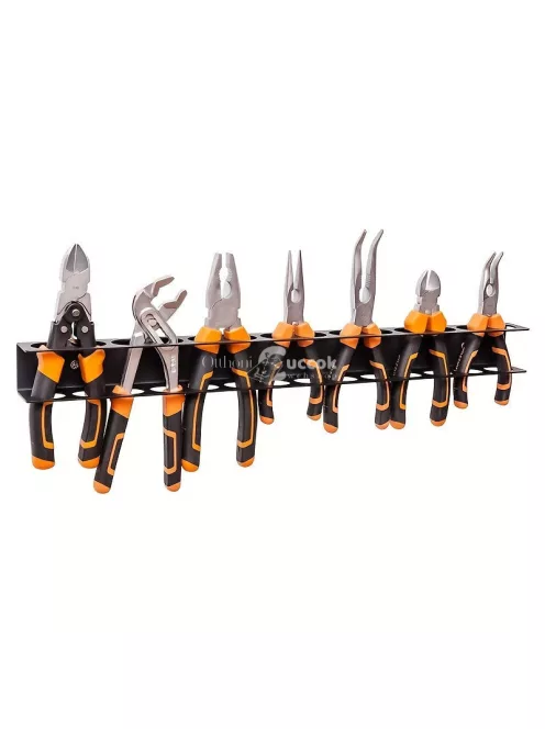 Nagy teherbírású fali fém tároló