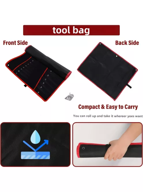 Szövetkulcs Szervező Tekercs 25 Zsebbel