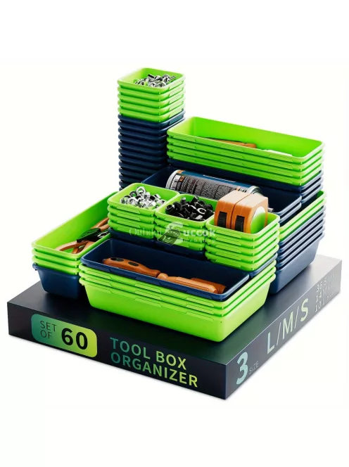 26 darabos készlet műanyag szerszámfiók