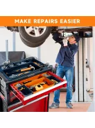 26 darabos készlet műanyag szerszámfiók