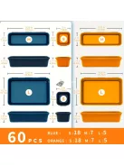 26 darabos készlet műanyag szerszámfiók