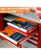 26 darabos készlet műanyag szerszámfiók