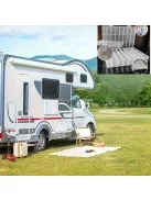 24 rekeszes, átlátszó műanyag tárolódoboz fedéllel