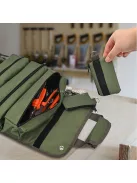 Szerszámtáska tekercs, nagy teherbírású szerszámszervező férfiaknak és nőknek