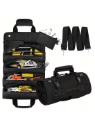 Szerszámtáska tekercs, nagy teherbírású szerszámszervező férfiaknak és nőknek