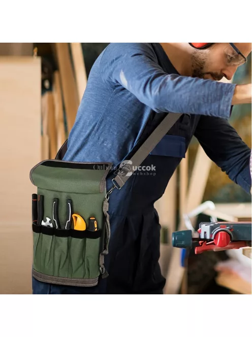 Szerszámtáska tekercs, nagy teherbírású szerszámszervező férfiaknak és nőknek