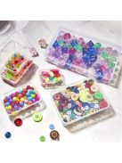 12db Átlátszó Műanyag Tárolódoboz