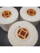 Nagyon sűrű, keresztirányú, gyapjúkefe, polírozókorong